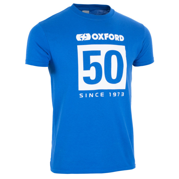 Oxford 50 YEAR T SHIRT BLUE XL